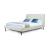 Heather Velvet Platform Full Size Bed