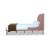 Heather Velvet Platform Twin Size Bed