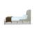 Heather Velvet Platform Twin Size Bed