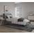 Heather Velvet Platform Twin Size Bed