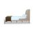 Heather Velvet Platform Twin Size Bed