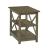 Rectangular Wood Chairside Table