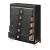 Sawyer PU Storage LED Platform Bedroom Set