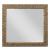 Modern Forge Rectangular Wood Woven Mirror