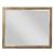 Modern Forge Rectangular Wood Lancscape Mirror