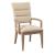 Modern Forge Lindale Round Wood Extendable Dining Room Set