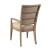 Modern Forge Emory Fabric/Wood Arm Chair