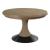Modern Forge Lindale Round Wood Extendable Dining Table