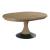 Modern Forge Lindale Round Wood Extendable Dining Table
