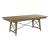 Modern Forge Laredo Rectangular Wood Extendable Dining Room Set