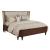 Vantage Morris Fabric/Wood Panel Bed, Queen Size