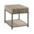 West Fork Bailey Rectangular Wood/Metal End Table w/Drawer