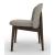 Abrey Boucle Fabric/Wood Dining Chair
