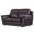 S210 Top Grain Leather Match Loveseat