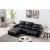 S275 Leather Match Sectional Sofa with Electric Recliners, Left Arm Chaise Facing