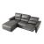 S275 Leather Match Sectional Sofa with Electric Recliners, Left Arm Chaise Facing