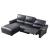 S275 Leather Reclining Sofa Chaise