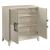 Hidden Treasures Wood Beaded 3-Door Chest