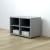 Standard Office Bookcase Storage Unit w/2 Shelves & Vertical Partition