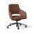 Sandie Swivel Adjustable Visitor Conference Chair w/Weight Sensitive Synchro Mechanism w/3 Locking Positions & 5-Star Base w/Castors