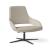 Sandie Low-Back Swivel Adjustable Lounge Chair