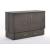 Sagebrush Wood Murphy Cabinet Bed w/Mattress