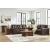 Santorine Leather Living Room Set