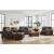 Santorine Leather Living Room Set