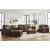 Santorine Leather Living Room Set
