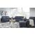 Santorine Leather Living Room Set