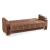 Saphire Microsuede Convertible Storage Sofa