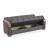 Saphire Microsuede Convertible Storage Sofa