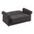 Sara Fabric Convertible Loveseat