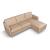 Saturno Leather Modular Sectional Sofa Customiazble