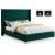 Savan Velvet Queen Size Bed
