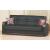 Bronx Bonded Leather Storage Sofabed