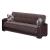Hartford Fabric/Vinyl Storage Living Room Set