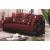 Pittsburgh Fabric/Vinyl Storage Sofabed