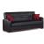 Bronx Bonded Leather Storage Sofabed