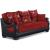 Pittsburgh Fabric/Vinyl Storage Sofabed