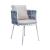 Spencer Outdoor Patio Fabric Dining Chair w/Cushions