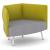 Cumulus Lounge Armchair, 1 Tier Backrest