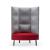 Cumulus Lounge Chair w/Panels, 3 Tier Backrest