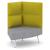 Cumulus Lounge Chair with Side Panel, 2 Tier Backrest