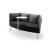 Cumulus Lounge Sofa, 1 Tier Backrest