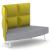 Cumulus Lounge Sofa w/Side Panel, 2 Tier Backrest