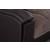 SM Scarlet Fabric/PU Sleeper Loveseat