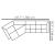 Talento Modular Leather Sofa