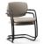 Gama Visitor Armchair, Upholstered Seat & Back, Cantilever Frame