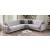Perla Tufted L-Shaped Sectional Sofa with Storage – Modern Classic Design, Composition 1